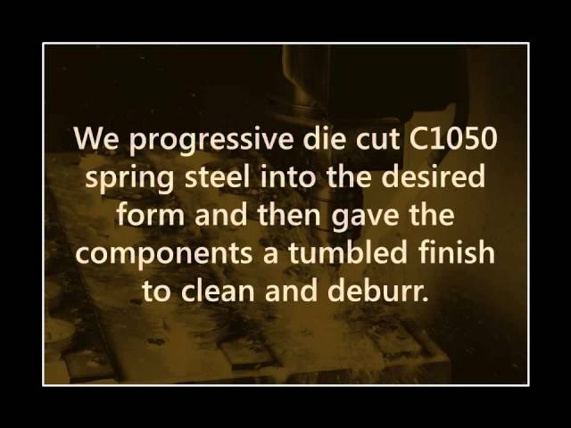 Stamped Spring Steel Jaw Assembly Stamped Spring Steel Jaw Assembly